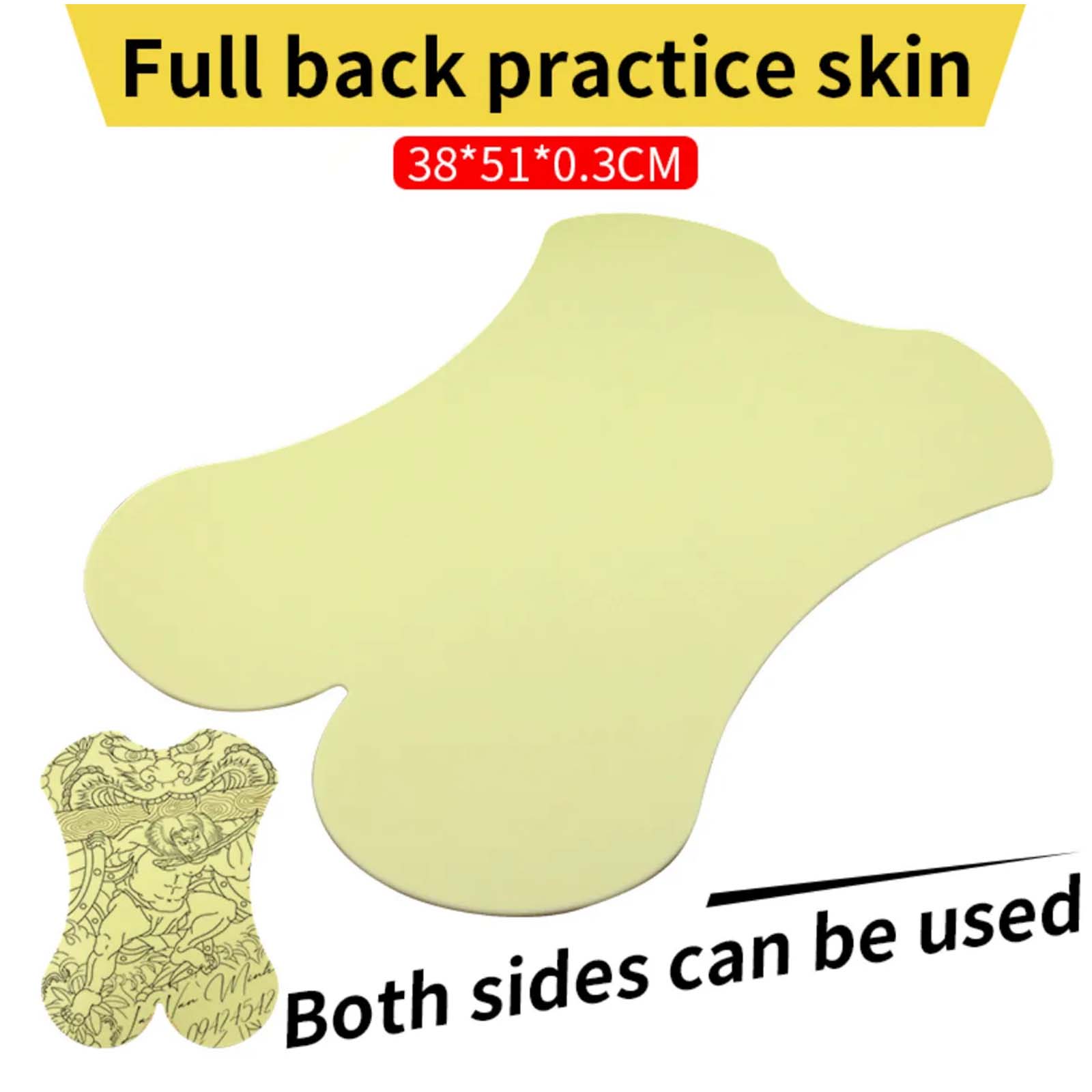 Double Side Silicone Pads Washable Tattoo Practice Skin For Beginners