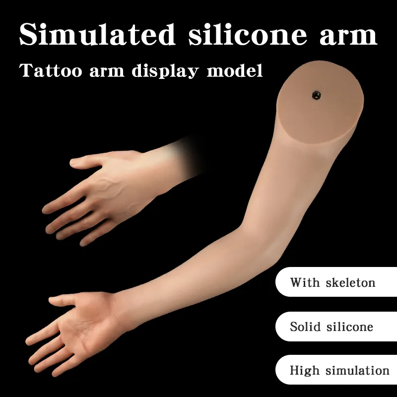 3D Tattoo Imitation Silicone Arms