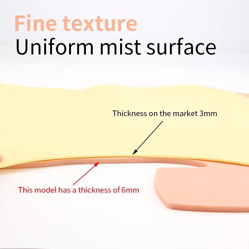 Double Side 6mm Tattoo Back Practice Skin