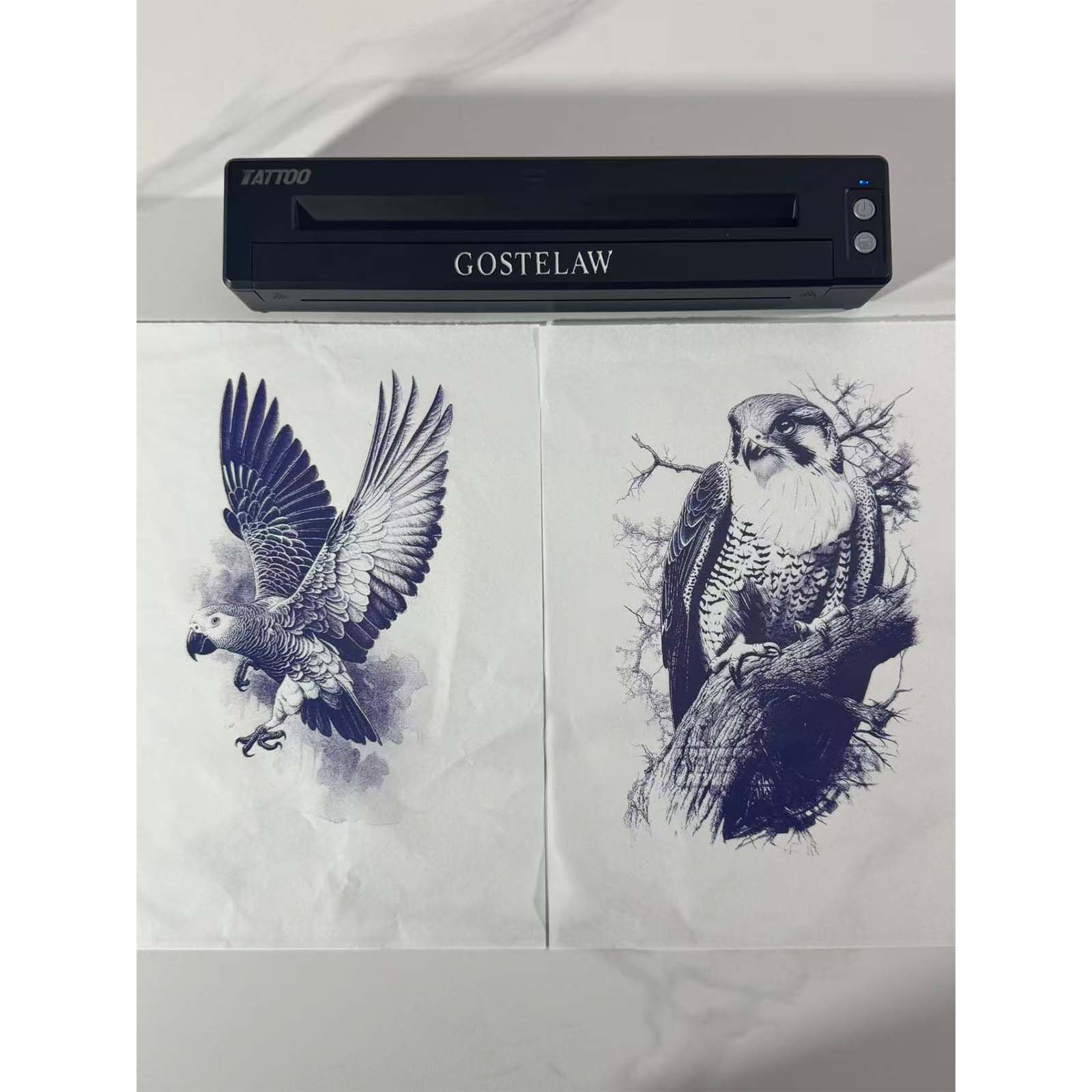 GOSTELAW Wireless Tattoo Transfer Stencil Printer- Design Wireless Tattoo Thermal Printer For Iphone