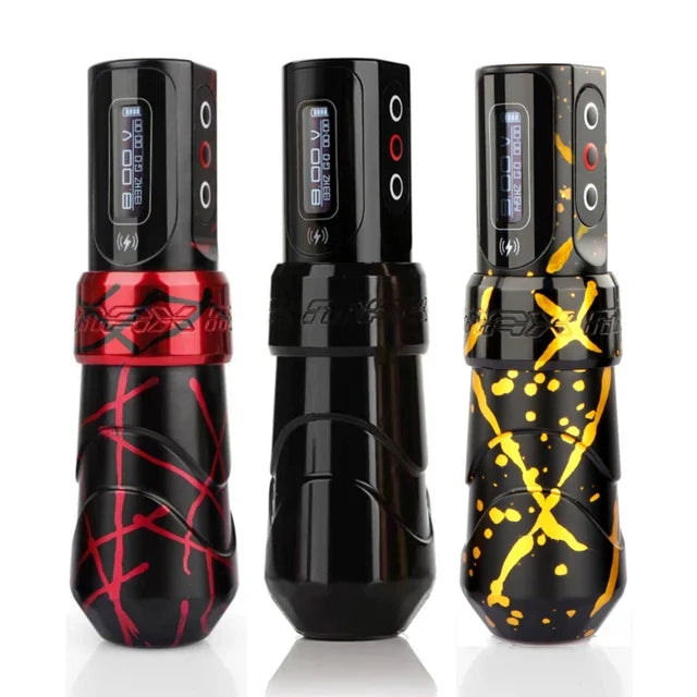 New Version Camouflage color Wireless Tattoo Battery Pen Machine With 2 PowerBolts