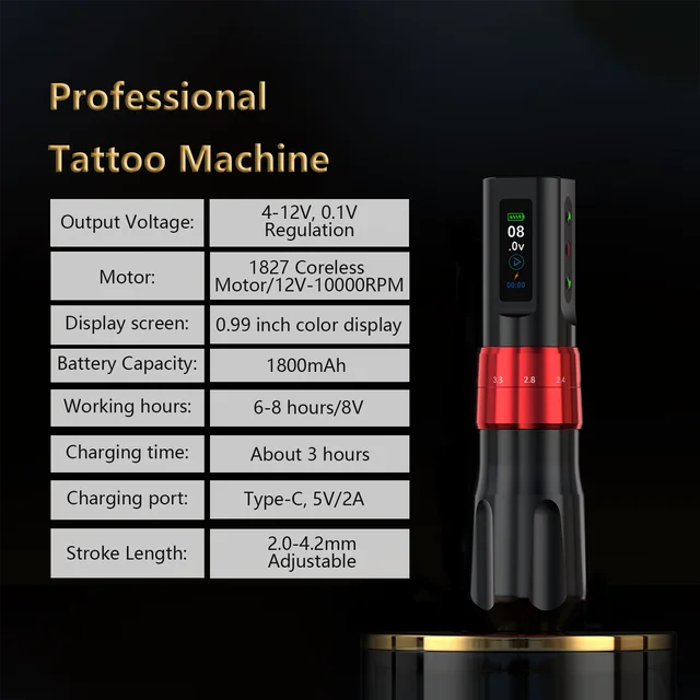 2025 New v78 Professional Tattoo Pen
