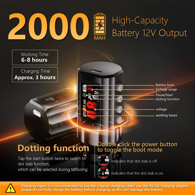 2025 New V79 Wireless Tattoo Pen