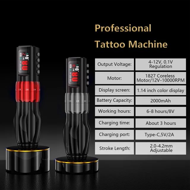 2025 New V79 Wireless Tattoo Pen