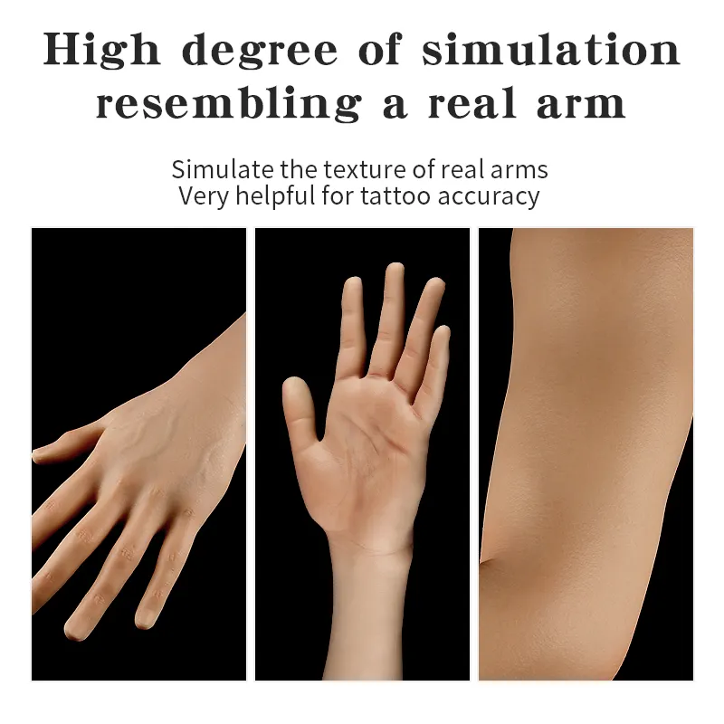 3D Tattoo Imitation Silicone Arms