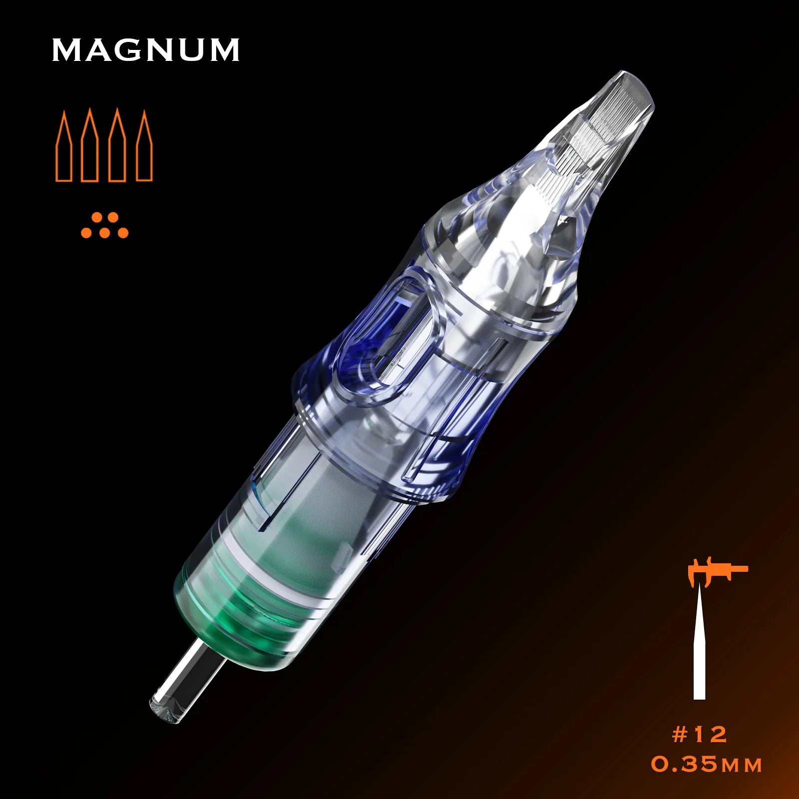 BRONC Tattoo Needle Cartridges – Magnums (20PCS)