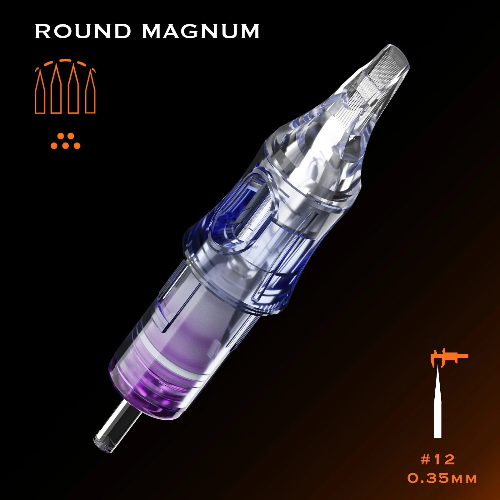 BRONC Tattoo Needle Cartridges – Curve Magnums (20PCS)BRONC Tattoo Needle Cartridges – Curve Magnums (20PCS)