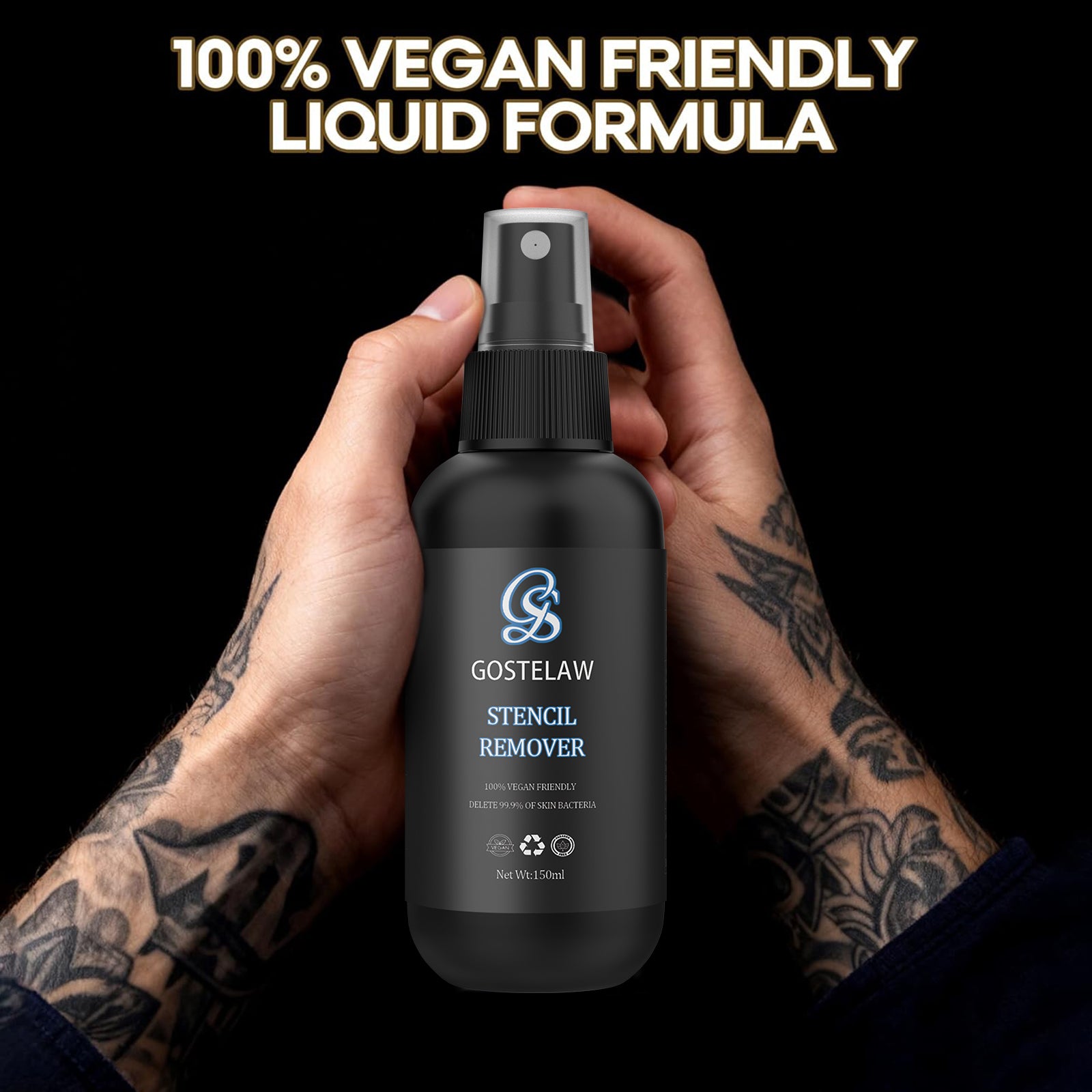 tattoo stencil remover spray vegan friendly formula gentle on skin with natural ingredients