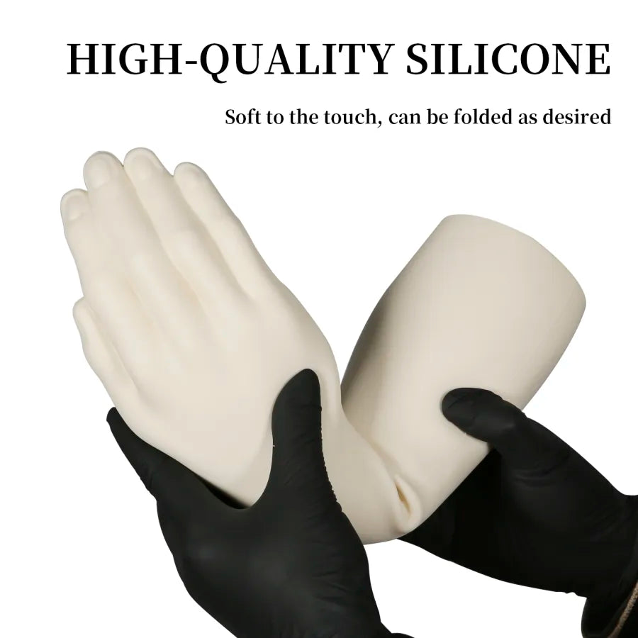 High-Quality Tattoo Practice Silicone Forearm with Hand
