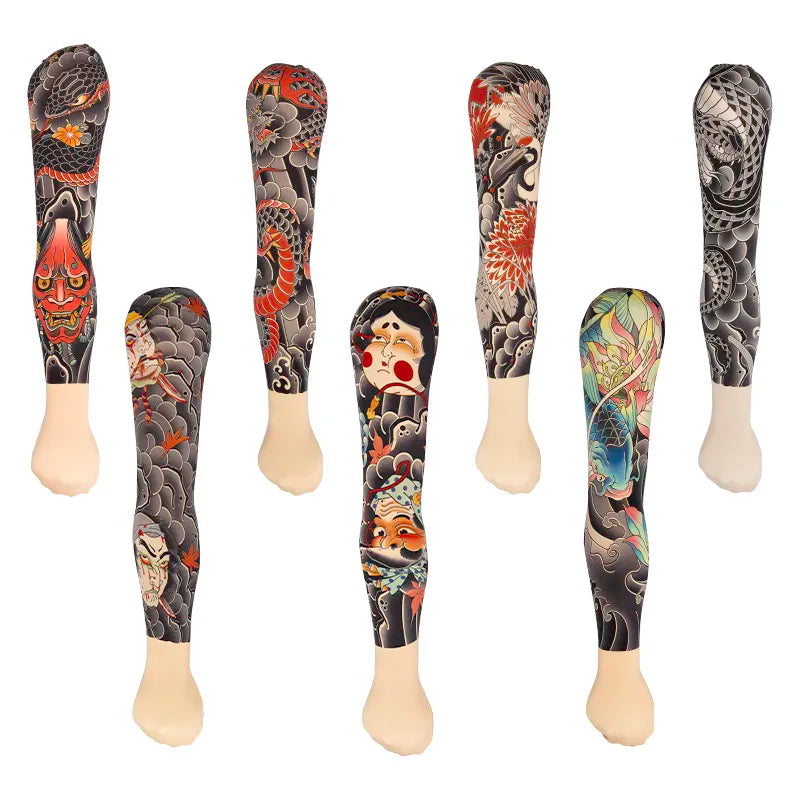 Silicone arm tattoo, suitable for practice and display