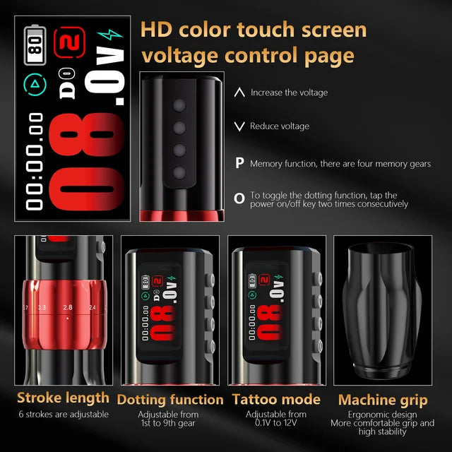 2025 New V79 Wireless Tattoo Pen