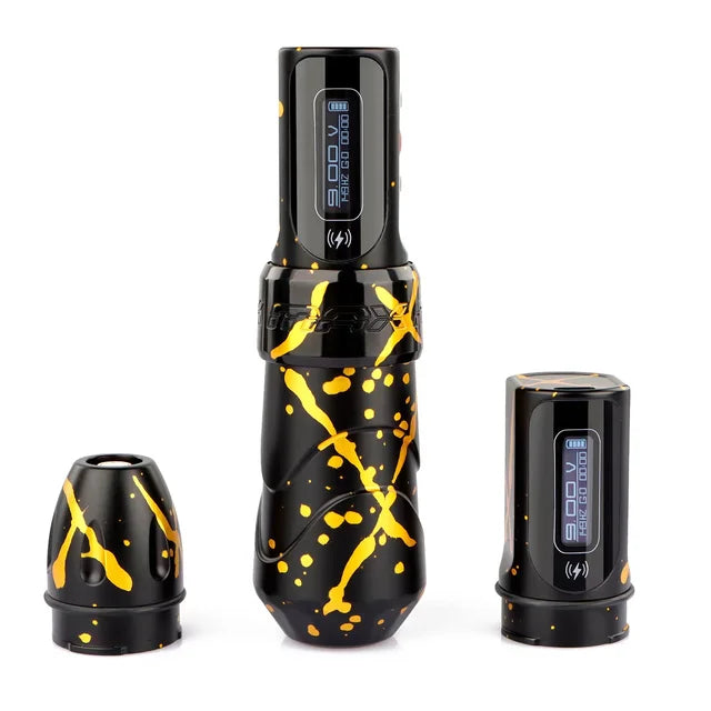 New Version Camouflage color Wireless Tattoo Battery Pen Machine With 2 PowerBolts