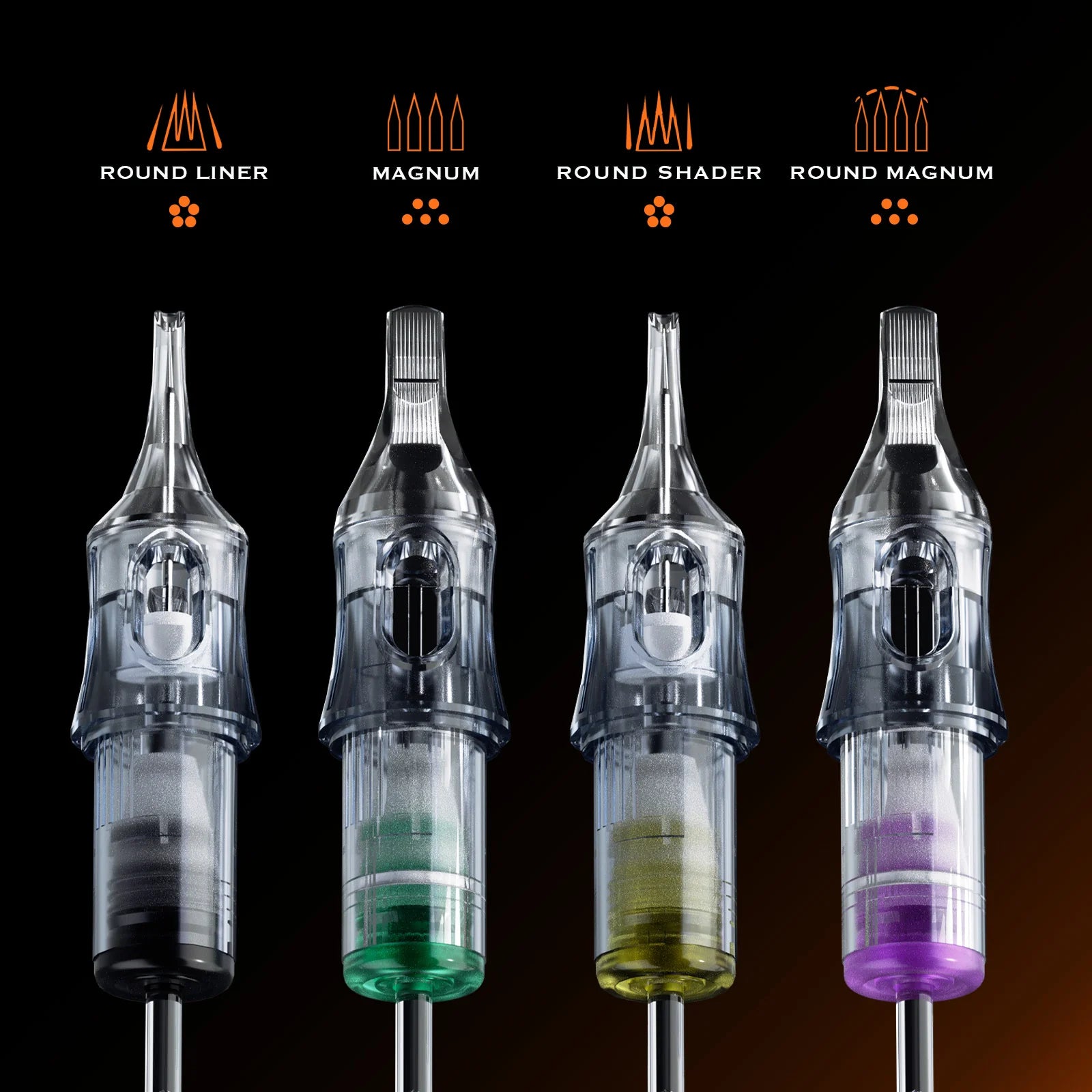 BRONC Tattoo Needle Cartridges – Curve Magnums (20PCS)BRONC Tattoo Needle Cartridges – Curve Magnums (20PCS)